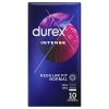 Durex Intense - vrúbkované a bodkované kondómy (10ks)