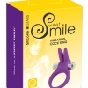 Smile Rabbit – vibračný erekčný krúžok so zajačími uškami (fialový)