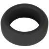 You2Toys Black Velvet – silikónový erekčný krúžok 26 mm (čierny)